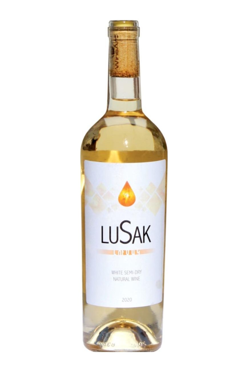 Vinho Branco Meio Seco Natural Lusak 2020 – Armênia